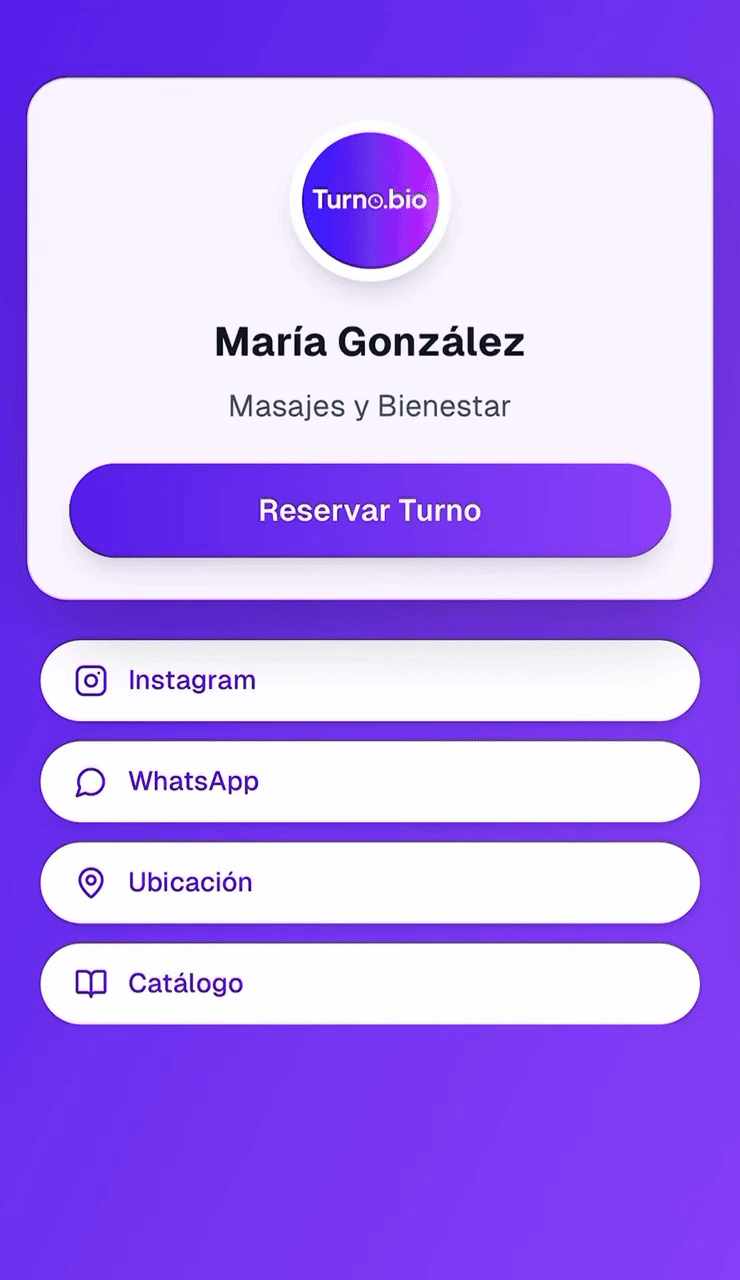 Bioturno phone mockups